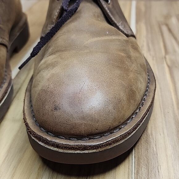 ❤️‍?CLARKS❤️‍? ORIGINAL CLASSICS 100% GRAIN LEATHER CHUKKAS MENS SIZE 11 VGUC main image 6